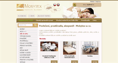 Desktop Screenshot of bydleni-textil.cz